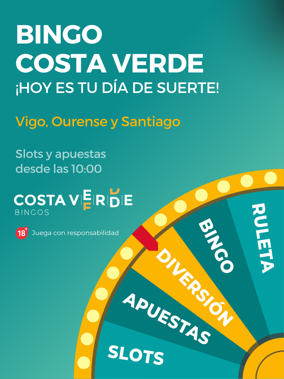 Cartel de Bingo Costa Verde